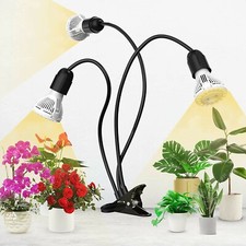 3 Heads Grow Light Full Spectrum LED Plant Light for Indoor Growing Lamp Veg COC