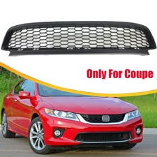 Front Bumper Lower Grille Textured Black Fits 2013 2014-2015 HONDA ACCORD COUPE