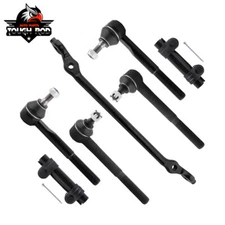 6x for Chevrolet C1500 Front Steering Tie Rod End Inner Outer Adjusting Sleeve