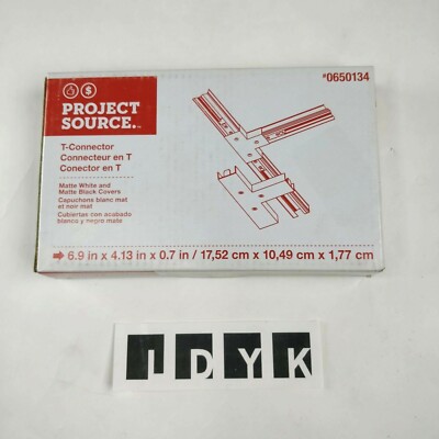 Project Source T Connector #0650134 Black Cover