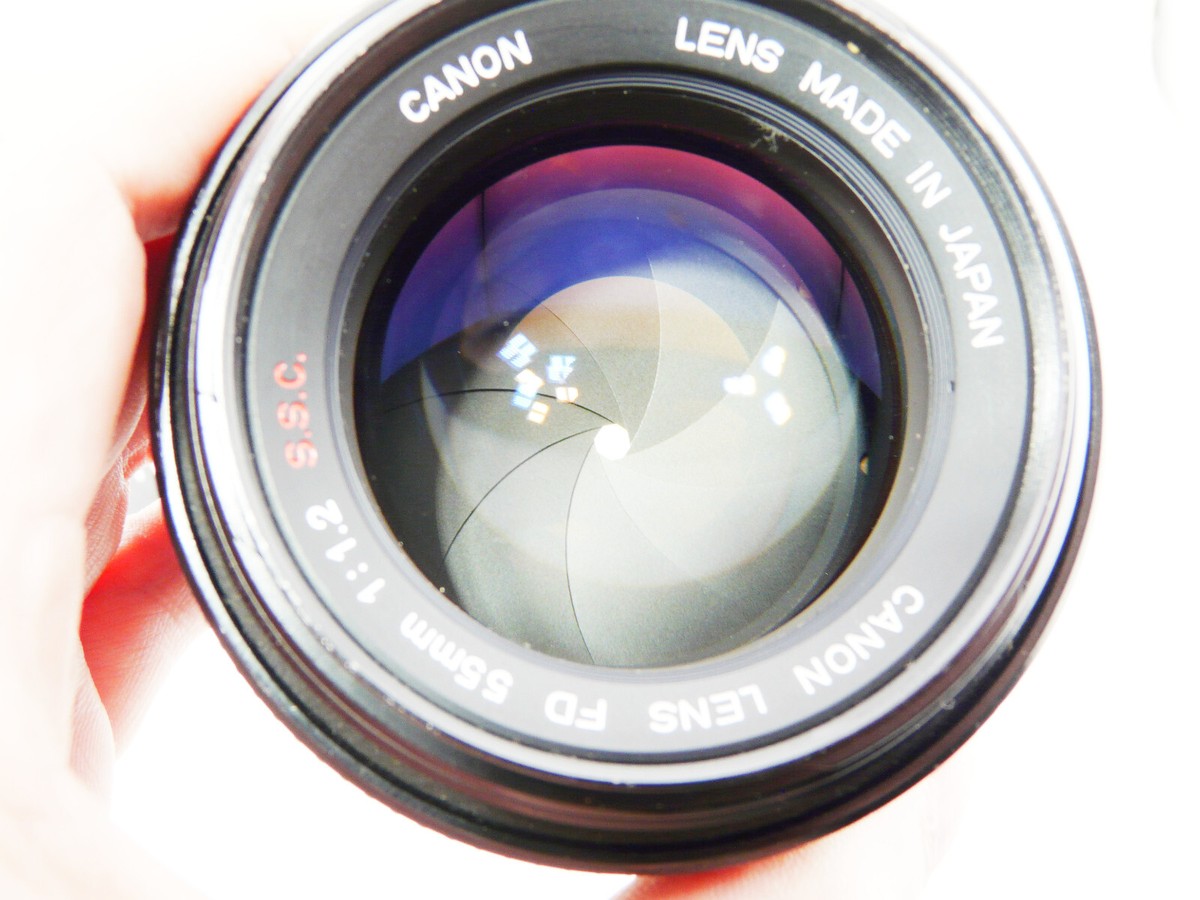 Canon FD 55mm f/1.2 S.S.C Lens for sale online | eBay