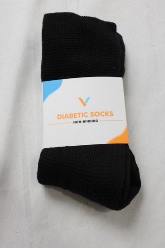 Viasox Unisex Diabetic Non-Binding Socks Assorted Colors/Sizes/Styles/Thickness - Picture 28 of 135