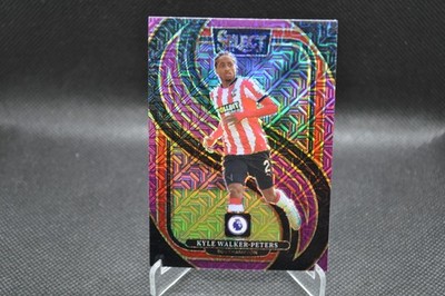 Kyle Walker-Peters 2024-25 Panini Select EPL Soccer #146 Mezzanine Purple Mojo
