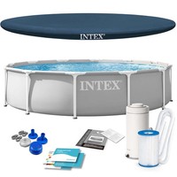 Basen Ogrodowy StelażOwy 366 X 76 Cm 4W1 Intex 26712ND Intex