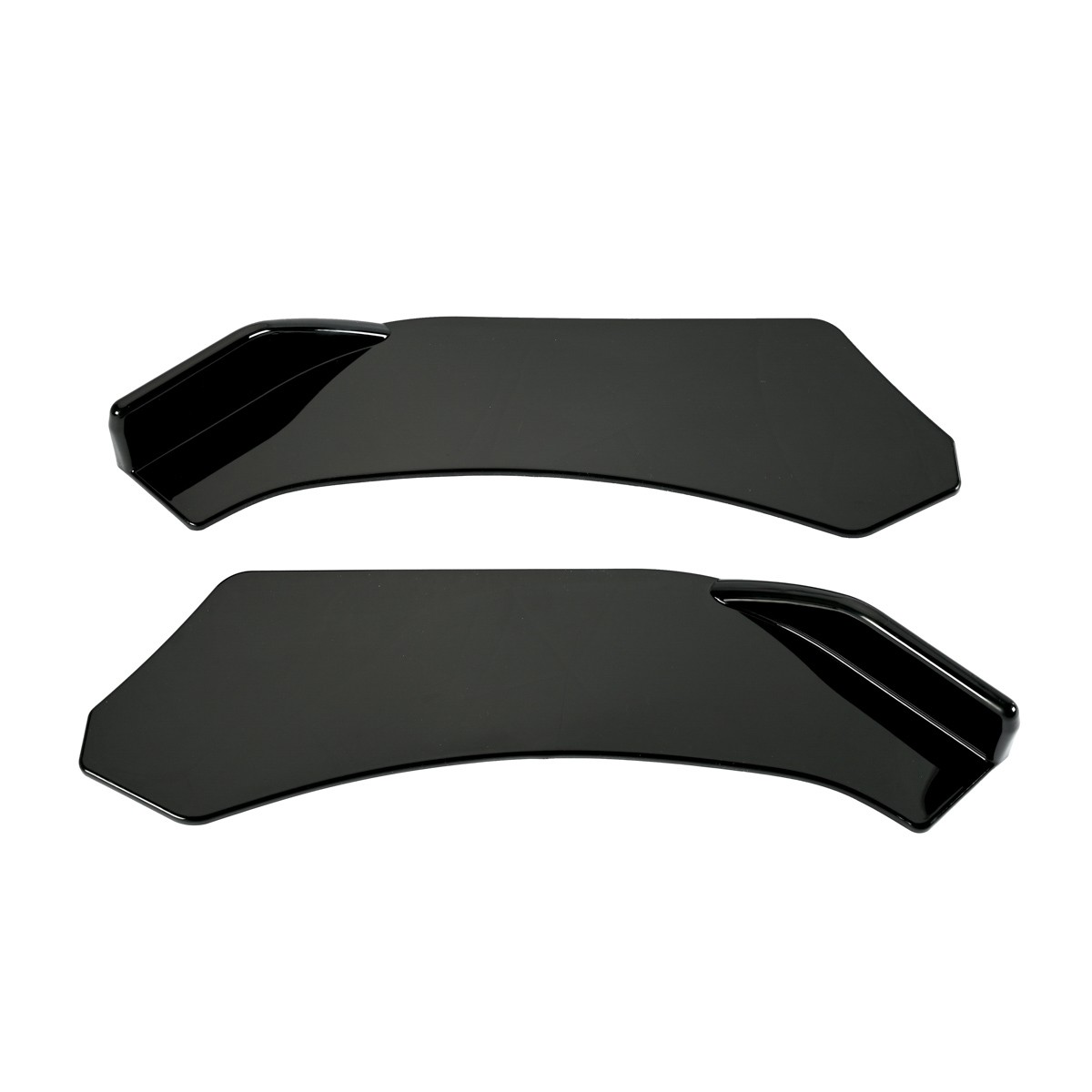 For Chevrolet Malibu Front Bumper Lip Chin Spoiler Splitter Body Kit Gross Black