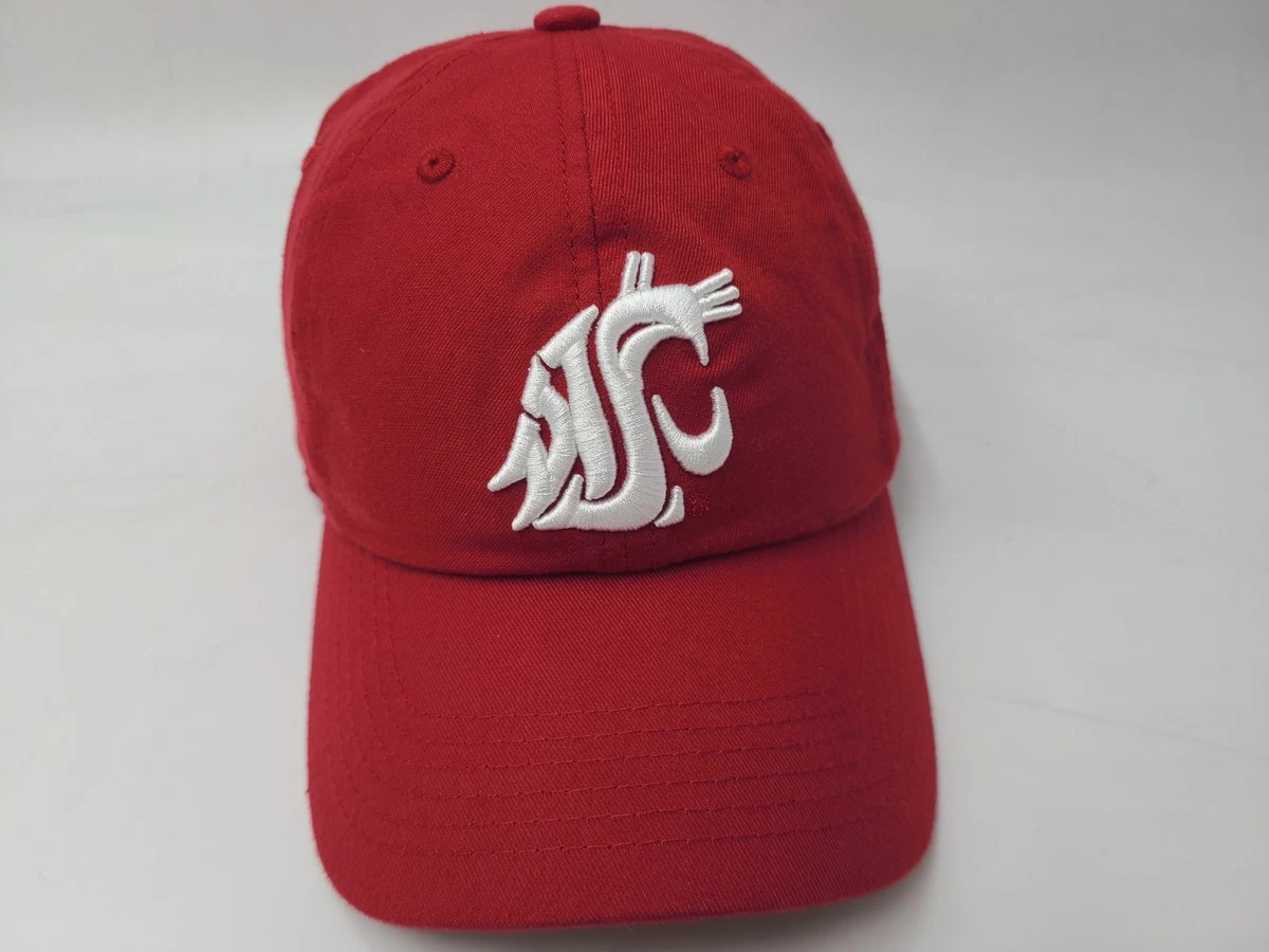 Casquette décontractée NCAA Washington State Cougars pour homme adulte, réglable, couleur de l'équipe/pierre