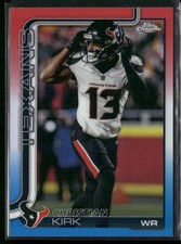 2025 Topps Chrome Christian Kirk Red White And Blue Refractor 117