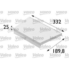 Valeo 698700 Filter Innenraumluft für MERCEDES BENZ C KLASSE CLK CLC W203 CL203