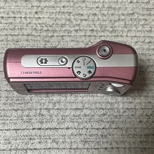 Samsung Kenox S730 Pink Digital Camera 7.2MP ASR Function