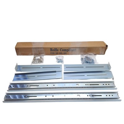 Ameri-Rack ASL-2001 Heavy-Duty Slide Rail, 2U-5U, 20in L x 1.79in H x 0.5in W