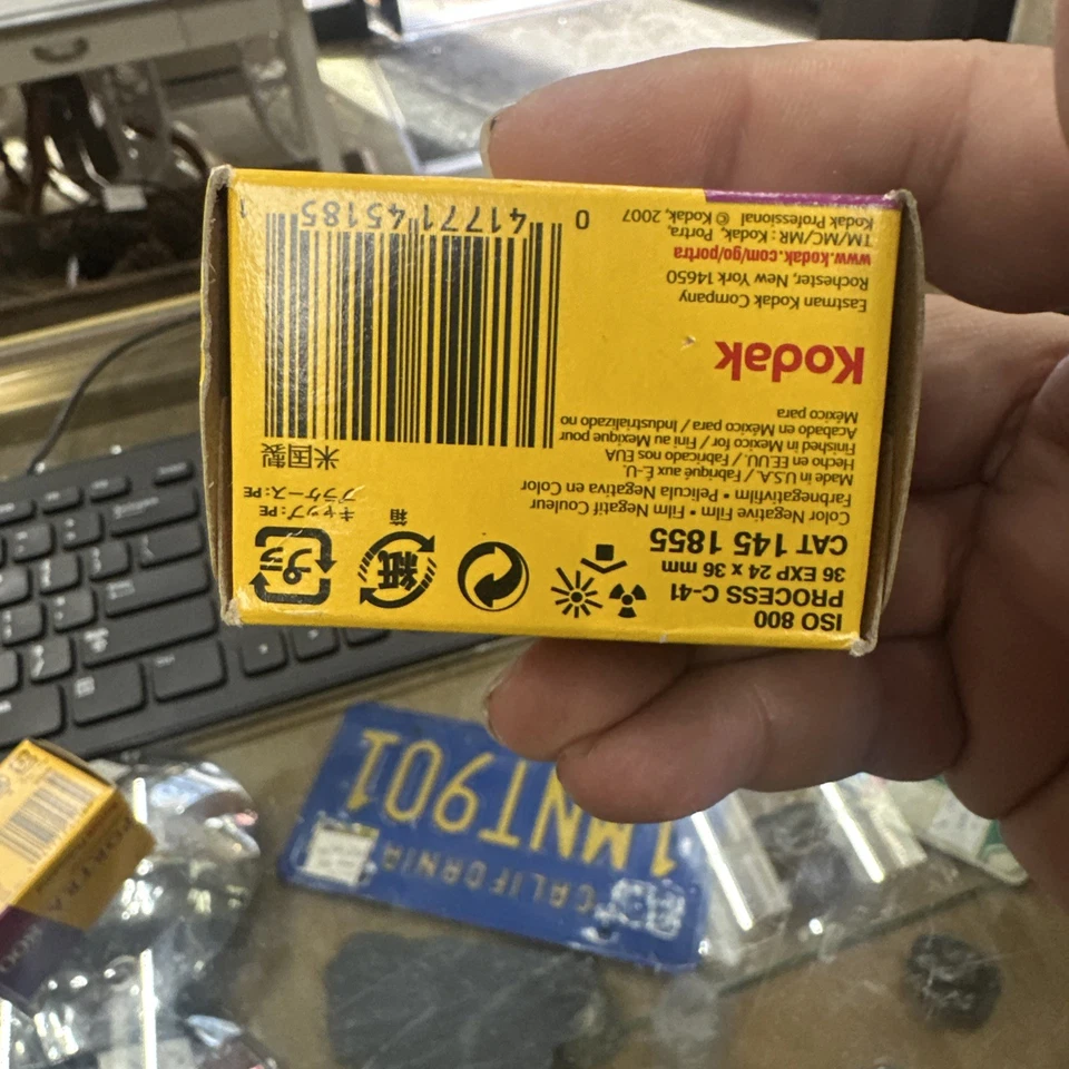 KODAK PORTRA 800 COLOR NEG 35mm/36 exp Film--expired - Image 2 of 4