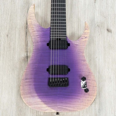 Schecter John Browne Tao-7 7-String Guitar, Ebony Fretboard, Ozone Burst