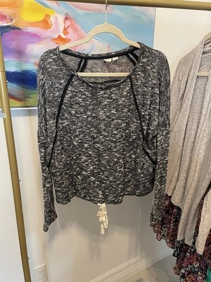 Y2K Roxy Women s Hem Sweater Size large