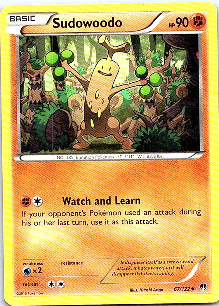 Sudowoodo Uncommon XY - BREAKpoint 67/122 LP