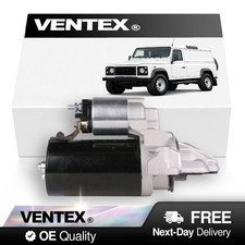 VENTEX® Starter Motor for Land Rover Defender 2.2 2.4 TD4 2006-2016 Brand New