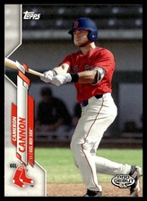 2020 Topps Pro Debut Cameron Cannon GCL Red Sox #PD-178