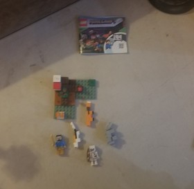Minecraft Lego Lot: 21113, 21162, 21153, 21129, misc