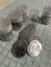 1922 A ROLL Of 25 German Germany Weimar Republic 3 Mark Eagle Coin Bu+