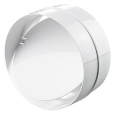 Blauberg Circular Inline Ventilation Duct Back Draught Shutter Round