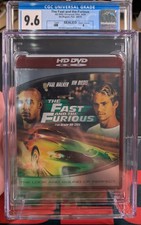 Fast  Furious HD DVD, 2001 CGC GRADED 9.6 A