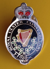 R.U.C. Royal Ulster Constabulary Crest Enamel Pin Badge.    EB3 #3