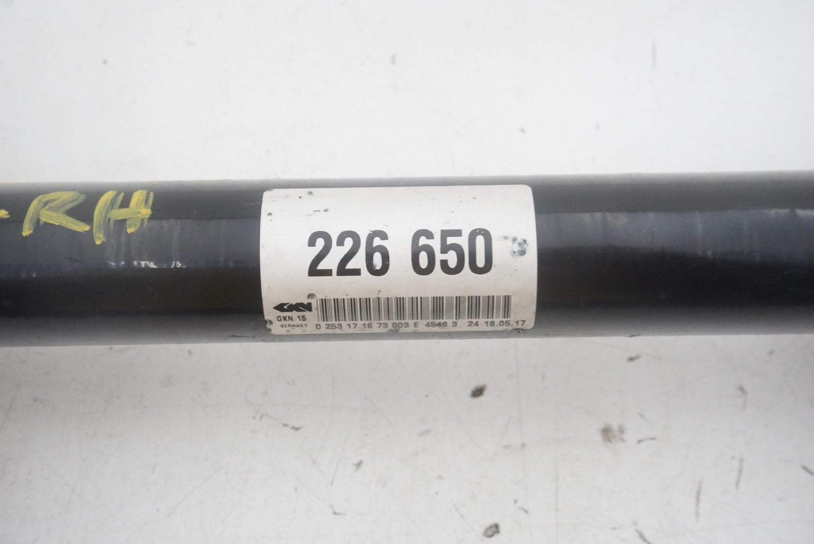 Ferrari California 2008-2018 Rear Right Axle shaft P/N 226650