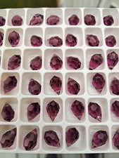 PRECIOSA 24 PCS MACHINE-CUT 6 X 10 DROPS/AMETHYST