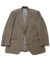 VTG Y2K Lauren Ralph Lauren Corduroy Blazer Men s Size 40L Khaki Academia Preppy