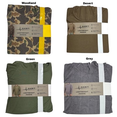 Habit Men's Lightweight Regular Fit Moisture Wicking Pullover Hoodie
