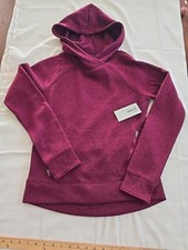 Nwt Old Navy Active Girl's 14 XL Winter Berry Fleece Hoodie Sweatshirt