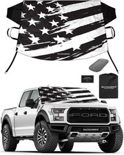 AUTOAMERICS Windshield Snow Cover - Windshield Cover for Ice and Snow -
