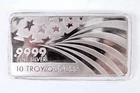 10 oz Silver Bar APMEX .999 Fine