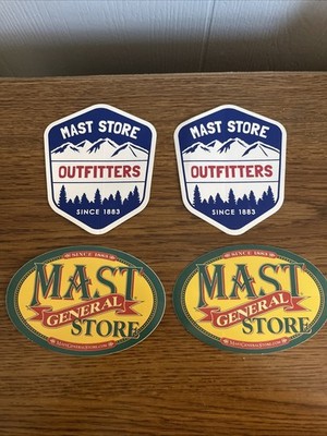 Mast General Store Stickers - North Carolina 