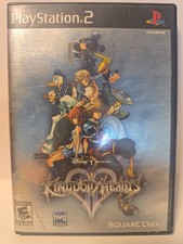 Kingdom Hearts II (Sony PlayStation 2, PS2) Black Label - CIB