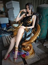 One Piece Boa Hancock 1:1 Life Size Statue Resin Hand Painted Model Figure 1/1
