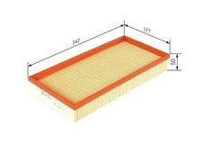 BOSCH Luftfilter 1457433250