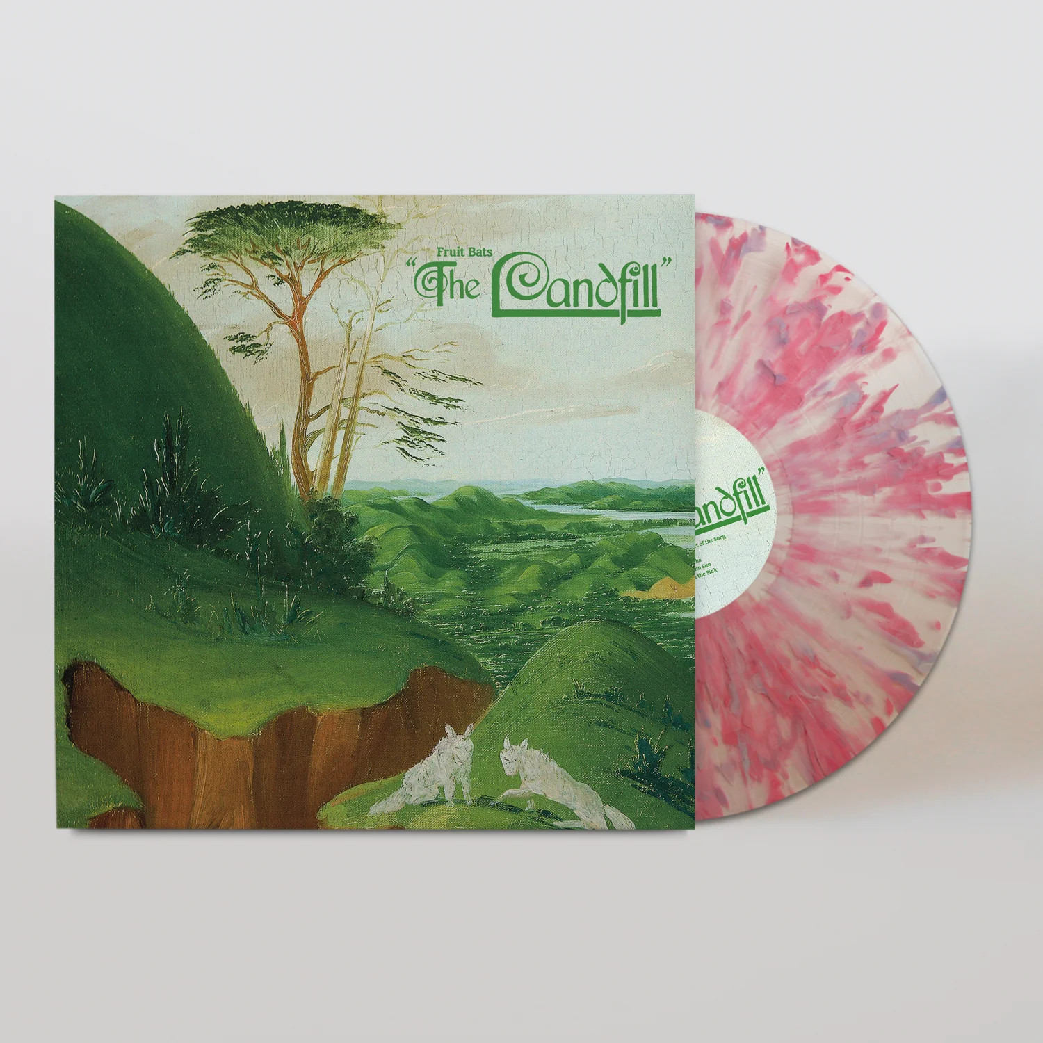 Fruit Bats | The Landfill | Vinyl LP - Pink Splatter in Clear