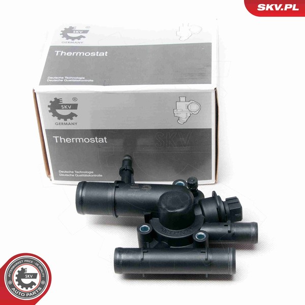 Esen SKV Thermostat KüHlmittel 20SKV035 Mit GehäUse FüR Opel Vivaro X83 Bus X70-image