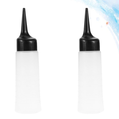 2 Pcs Hair Dye Bottles Hair Coloring Shampoo Bottles Dry Cleaning Bottles - Picture 10 of 11