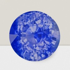 Blue Sapphire Round Cut Gemstone 3.50 Cts - 10 mm AAA Loose Gem 