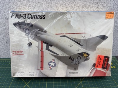 Testors / Fujimi 1/72 Scale Vought F7U-3 Cutlass Japan 1988 Sealed Model Kit