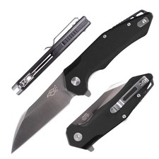 GANZO FH31 Pocket Folding Knife Wharncliffe D2 Steel Blade G10 Anti-Slip Hand...