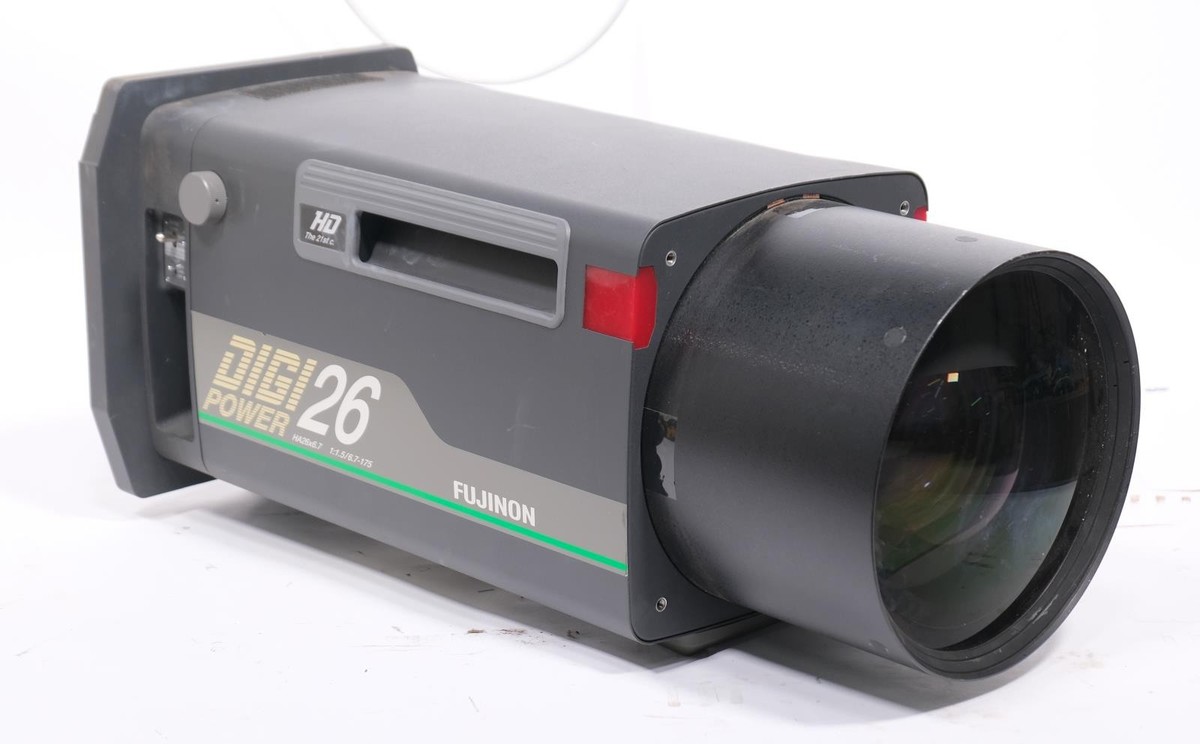 Fujinon Digi Power 26 HA26x6.7 BESM-E18RA TV Broadcast Studio Lens