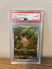 Feebas IR PSA 10 - Scarlet and Violet - Surging Sparks 198/191 Pokemon Card on eBay