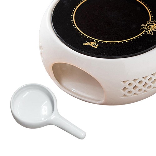 Hollow Candle Teapot Warmer Tea Heating Tealight Stove For - Picture 6 of 7