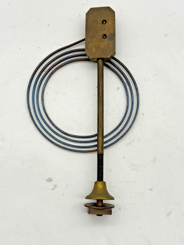 Gong Wire and Base Round 3 3/4" from French Clock (CM7-8457)