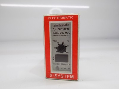 Electromatic SABC 207 900 Time Delay Relay 20-240v ac-dc