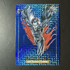 2024 SkyBox Marvel Masterpieces 92 Platinum Morbius #60 Blue Traxx