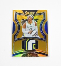 2025 Panini WNBA Select Selective Swatches Gold Prizm Arike Ogunbowale Relic /10