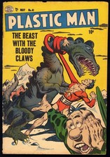 Plastic Man 41 Quality Comics 1953 VG  Golden Age HTF L K 